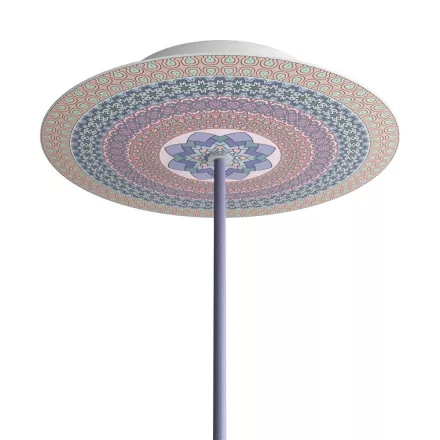  Round Rose-One ceiling rose set with 1 hole and 4 side holes, 200 mm - PROMO