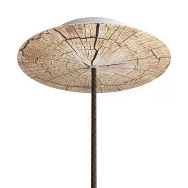    Round Rose-One ceiling rose set with 1 hole and 4 side holes, 200 mm - PROMO