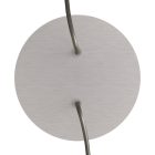 Round ceiling rose – a ceiling rose set with two holes and four side holes, 200 mm