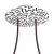  Round Rose-One 2-hole and 4-side hole ceiling rose set, 200 mm - PROMO