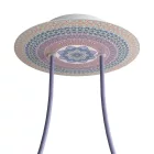  Round Rose-One 2-hole and 4-side hole ceiling rose set, 200 mm - PROMO