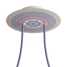    Round Rose-One 2-hole and 4-side hole ceiling rose set, 200 mm - PROMO