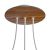  Round Rose-One with 3 row holes and 4 side holes ceiling rose set, 200 mm