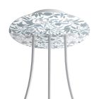  Round ceiling rose - Ceiling rose set with 3 holes and 4 side holes, 200 mm - PROMO