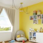  Round ceiling rose - Ceiling rose set with 3 holes and 4 side holes, 200 mm - PROMO