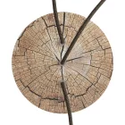  Round ceiling rose - Ceiling rose set with 3 holes and 4 side holes, 200 mm - PROMO