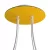 Round ceiling rose – a ceiling rose set with 4 holes and 4 side holes, 200 mm