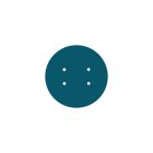 Round ceiling rose – a ceiling rose set with 4 holes and 4 side holes, 200 mm