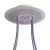  Round Rose-One 4-hole and 4-side hole ceiling rose set, 200 mm - PROMO