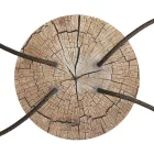  Round Rose-One 4-hole and 4-side hole ceiling rose set, 200 mm - PROMO