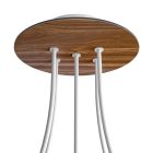 Round ceiling rose – a ceiling rose set with 5 holes and 4 side holes, 200 mm