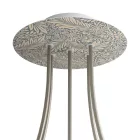  Round Rose-One 5-hole and 4-side hole ceiling rose set, 200 mm - PROMO
