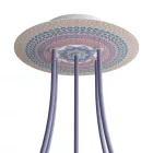  Round Rose-One 5-hole and 4-side hole ceiling rose set, 200 mm - PROMO