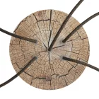  Round Rose-One 5-hole and 4-side hole ceiling rose set, 200 mm - PROMO