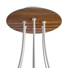 Round ceiling rose – a ceiling rose set with 6 holes and 4 side holes, 200 mm