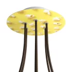  Round Rose-One 6-hole and 4-side hole ceiling rose set, 200 mm - PROMO