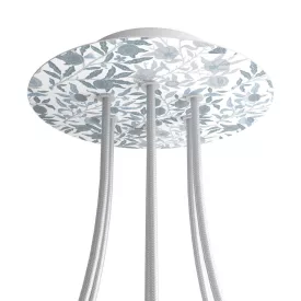    Round Rose-One 6-hole and 4-side hole ceiling rose set, 200 mm - PROMO