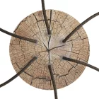  Round Rose-One 6-hole and 4-side hole ceiling rose set, 200 mm - PROMO