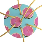  Round Rose-One 7-hole and 4-side hole ceiling rose set, 200 mm - PROMO
