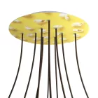  Round XXL Rose-One 10-hole and 4-side hole ceiling rose set, 400 mm - PROMO