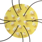  Round XXL Rose-One 10-hole and 4-side hole ceiling rose set, 400 mm - PROMO