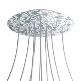    Round XXL Rose-One 10-hole and 4-side hole ceiling rose set, 400 mm - PROMO