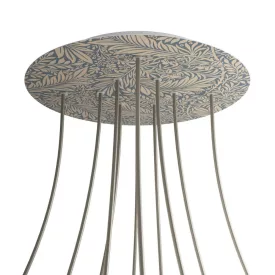    Round XXL Rose-One 10-hole and 4-side hole ceiling rose set, 400 mm - PROMO