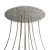  Round XXL Rose-One 10-hole and 4-side hole ceiling rose set, 400 mm - PROMO