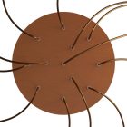 Round XXL Rose-One 12-hole and 4-side hole ceiling rosette set, 400 mm