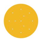 Round XXL Rose-One 12-hole and 4-side hole ceiling rosette set, 400 mm