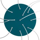 Round XXL Rose-One 12-hole and 4-side hole ceiling rosette set, 400 mm