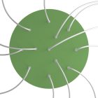 Round XXL Rose-One 12-hole and 4-side hole ceiling rosette set, 400 mm