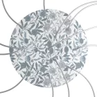  Round XXL Rose-One 12-hole and 4-side hole ceiling rose set, 400 mm - PROMO