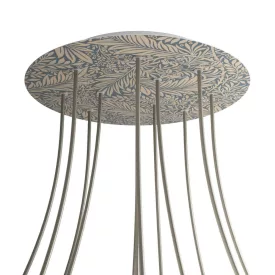    Round XXL Rose-One 12-hole and 4-side hole ceiling rose set, 400 mm - PROMO