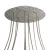  Round XXL Rose-One 12-hole and 4-side hole ceiling rose set, 400 mm - PROMO