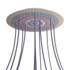  Round XXL Rose-One 12-hole and 4-side hole ceiling rose set, 400 mm - PROMO