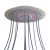  Round XXL Rose-One 12-hole and 4-side hole ceiling rose set, 400 mm - PROMO