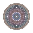  Round XXL Rose-One 12-hole and 4-side hole ceiling rose set, 400 mm - PROMO