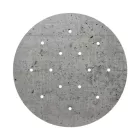 Round XXL Rose-One 14-hole and 4-side hole ceiling rosette set, 400 mm