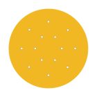 Round XXL Rose-One 14-hole and 4-side hole ceiling rosette set, 400 mm