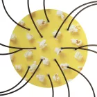 Round XXL Rose-One 14-hole and 4-side hole ceiling rose set, 400 mm - PROMO