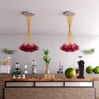  Round XXL Rose-One 14-hole and 4-side hole ceiling rose set, 400 mm - PROMO