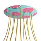  Round XXL Rose-One 14-hole and 4-side hole ceiling rose set, 400 mm - PROMO