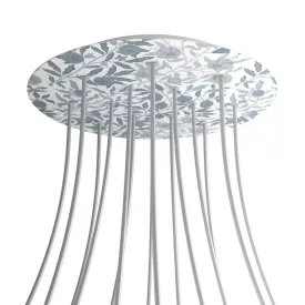    Round XXL Rose-One 14-hole and 4-side hole ceiling rose set, 400 mm - PROMO
