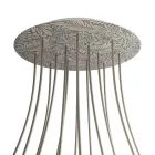  Round XXL Rose-One 14-hole and 4-side hole ceiling rose set, 400 mm - PROMO