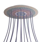  Round XXL Rose-One 14-hole and 4-side hole ceiling rose set, 400 mm - PROMO