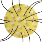  Round XXL Rose-One 15-hole and 4-side hole ceiling rose set, 400 mm - PROMO