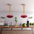  Round XXL Rose-One 15-hole and 4-side hole ceiling rose set, 400 mm - PROMO