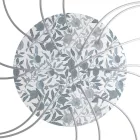  Round XXL Rose-One 15-hole and 4-side hole ceiling rose set, 400 mm - PROMO