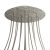  Round XXL Rose-One 15-hole and 4-side hole ceiling rose set, 400 mm - PROMO